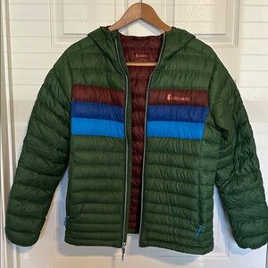 COTOPAXI Men’s SMALL Green Down Puffer Jacket